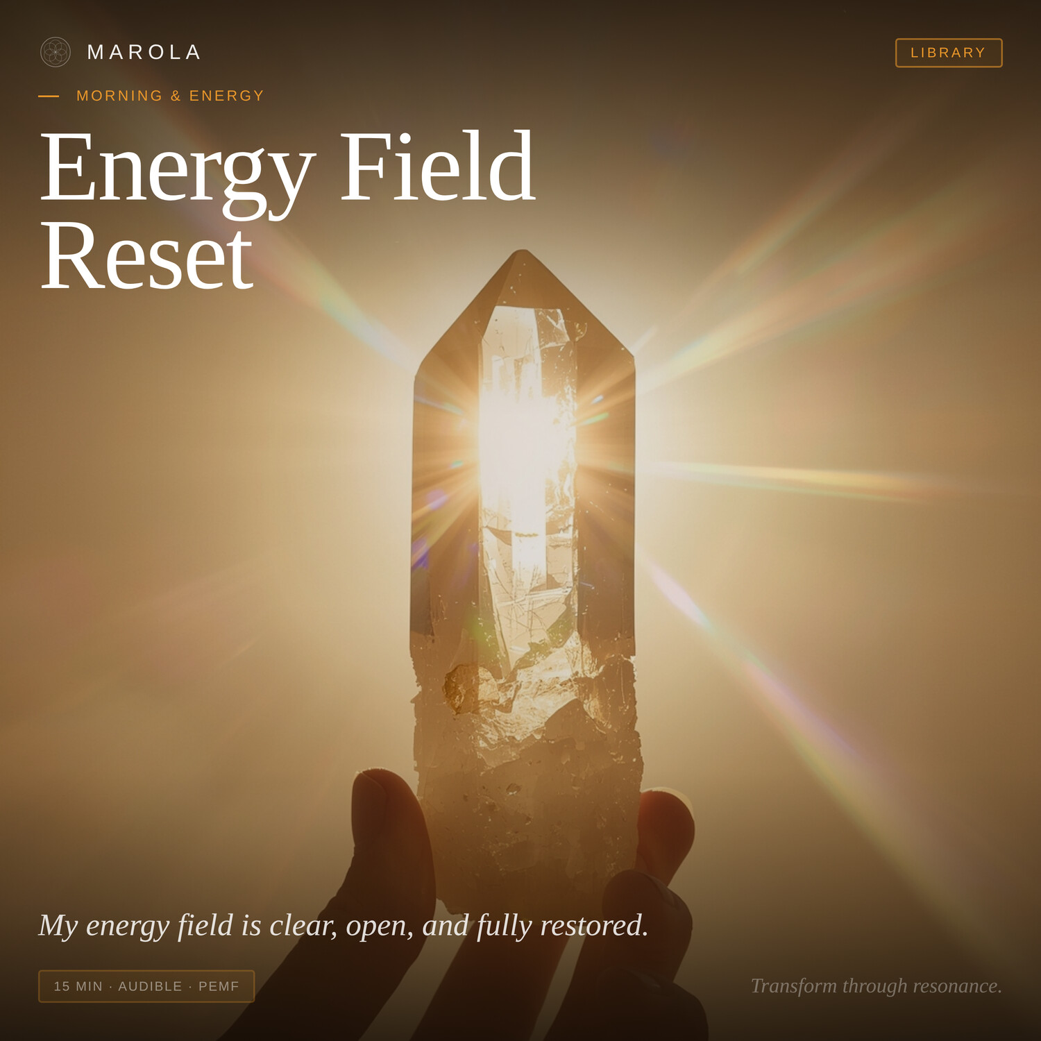 Energy Field Reset